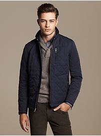 Banana republic quilted jacket