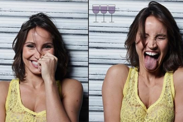 Read more about the article Photographer Captures How Your Face Changes After A Couple Glasses Of Wine
