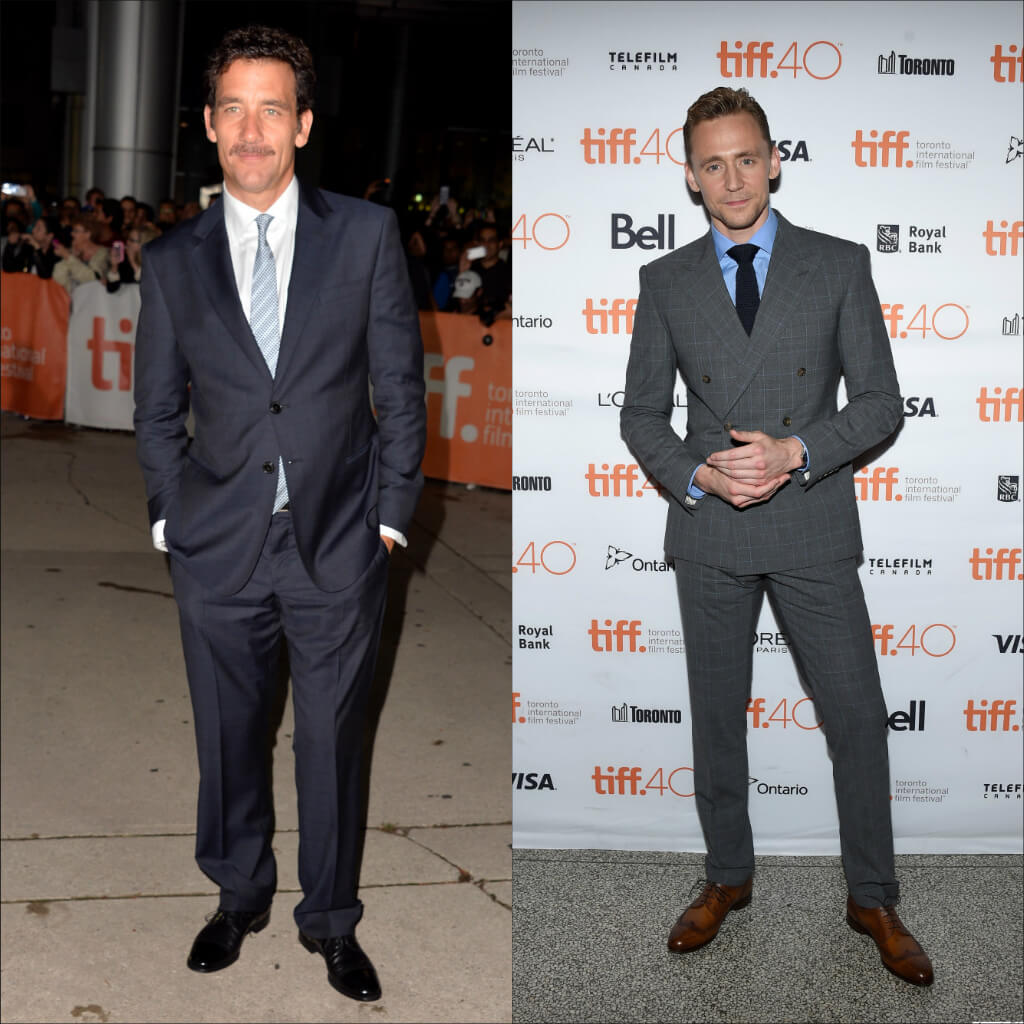 http://www.huffingtonpost.ca/2015/09/13/tom-hiddleston-tiff-2015_n_8131472.html http://www.huffingtonpost.ca/2013/09/07/clive-owen-tiff-2013-moustache_n_3887973.html