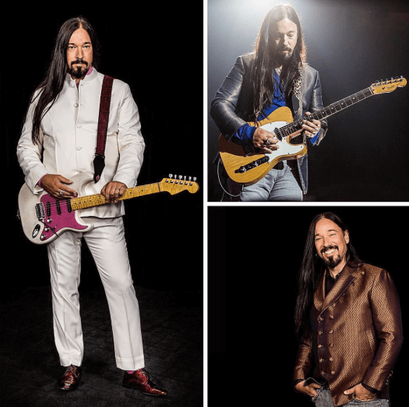  The Tragically Hip’s Rob Baker wears custom King & Bay for the “Man, Machine, Poem” Tour Photo credit: King & Bay Custom Clothing