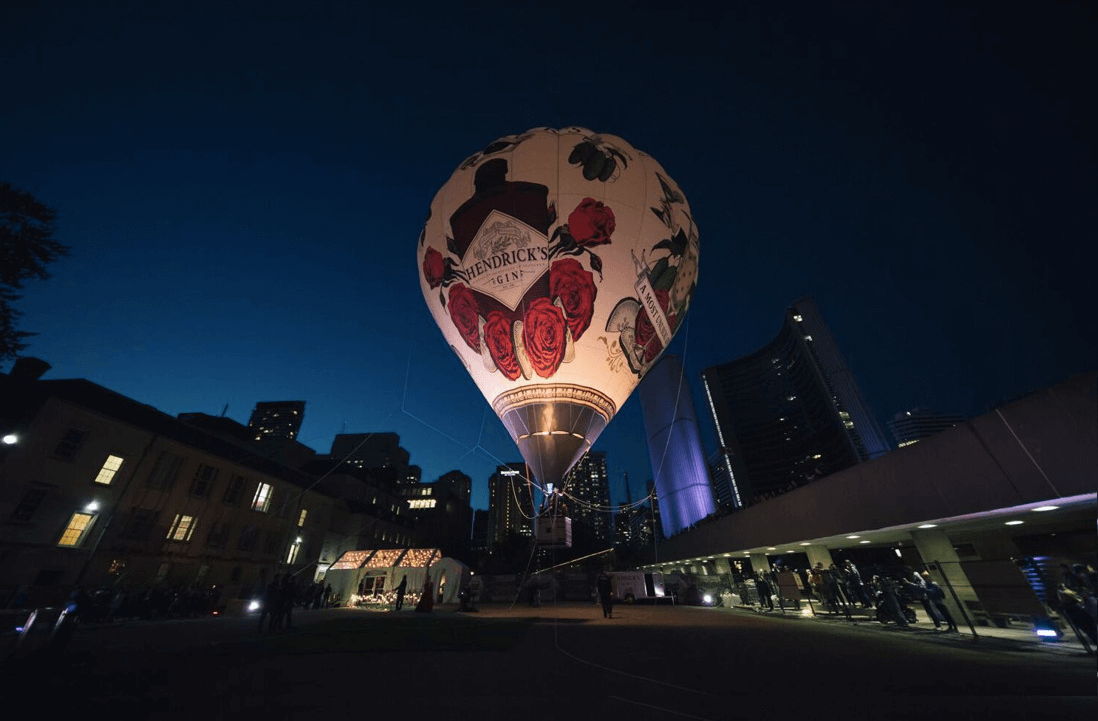 Read more about the article The Hendrick's Gin LEVITATRE Returns To Nuit Blanche!