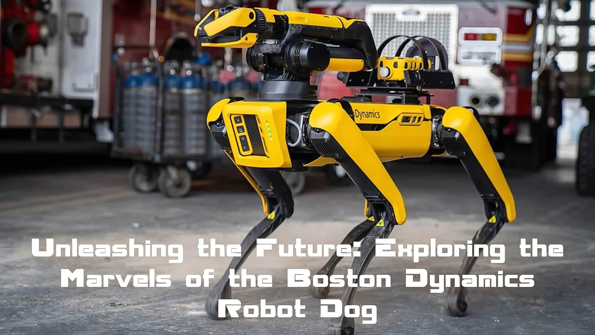 Unleashing the Future: Exploring the Marvels of the Boston Dynamics Robot Dog