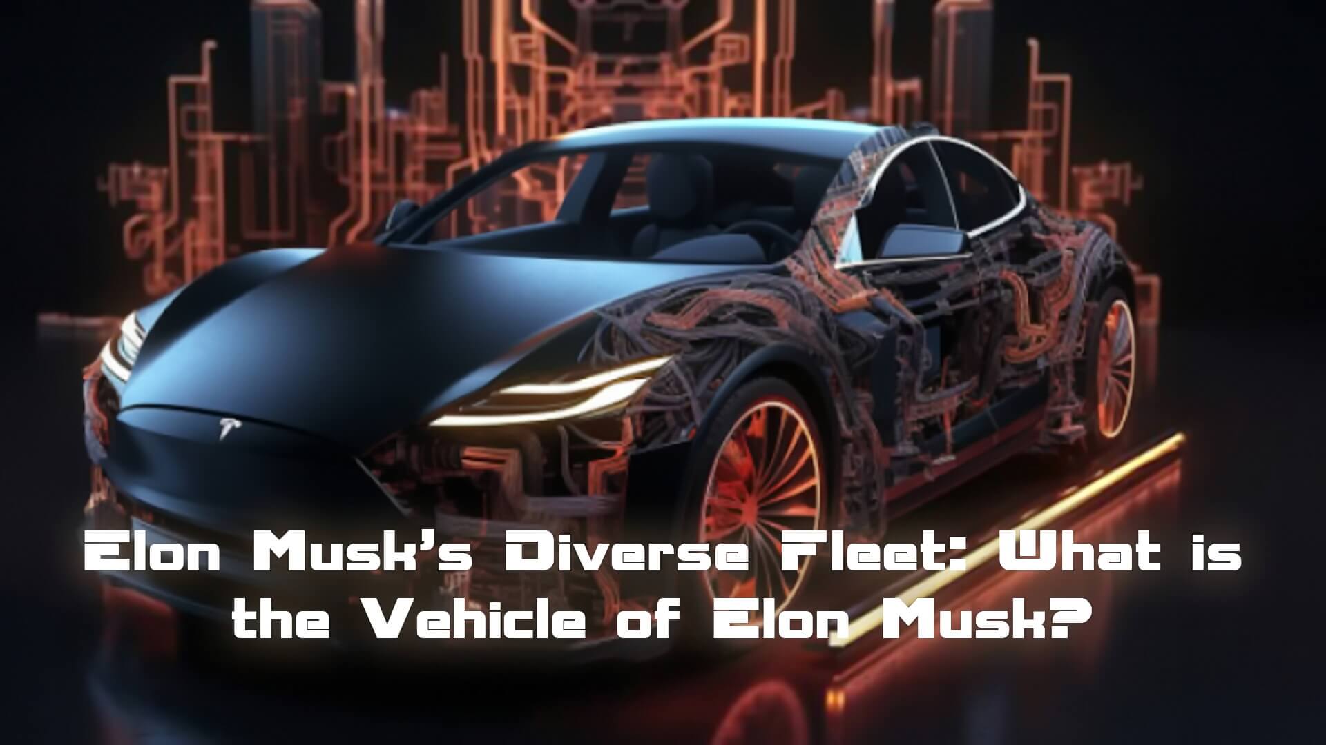 Elon Musk’s Diverse Fleet: What is the Vehicle of Elon Musk?