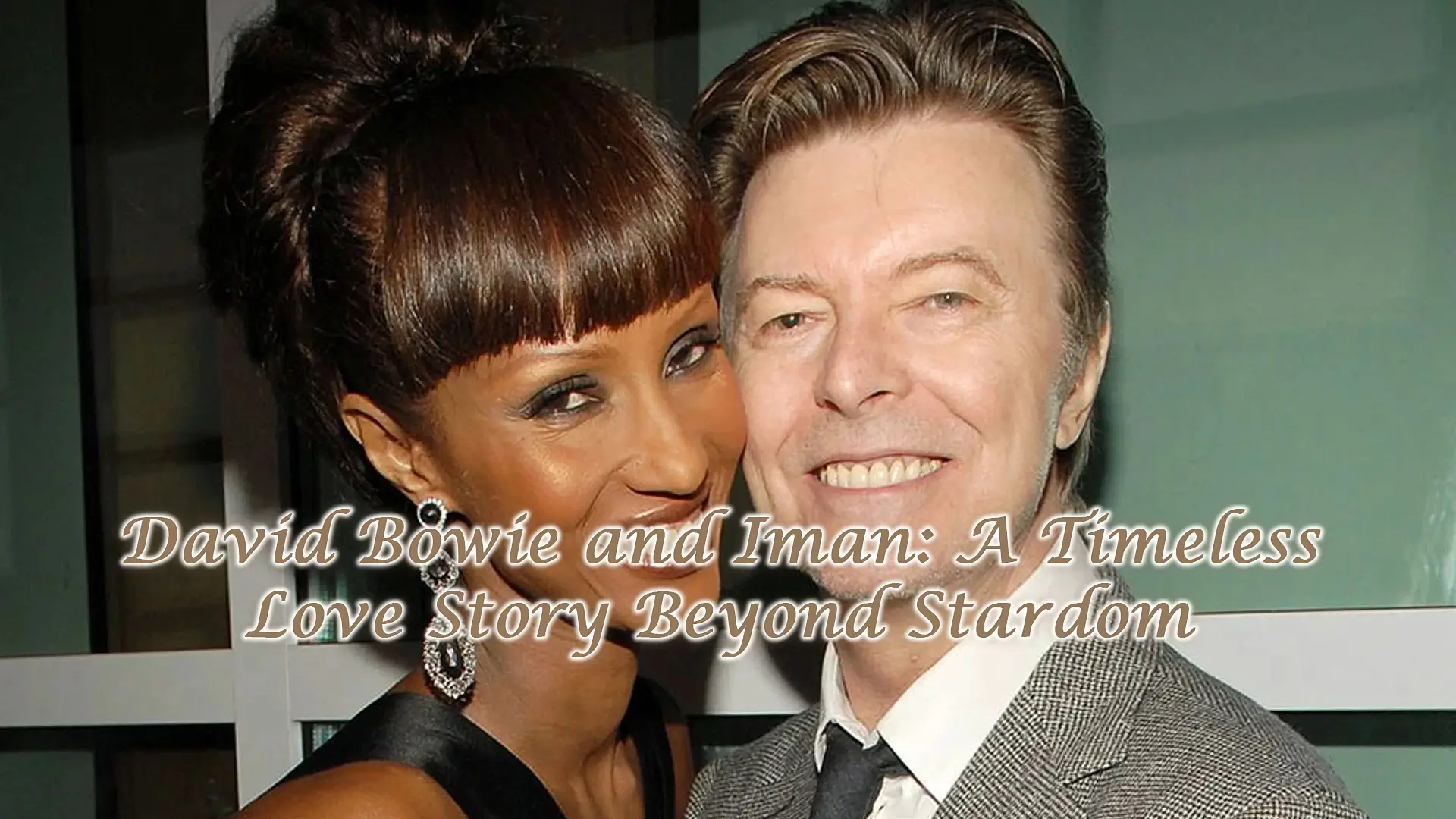 David Bowie and Iman: A Timeless Love Story Beyond Stardom