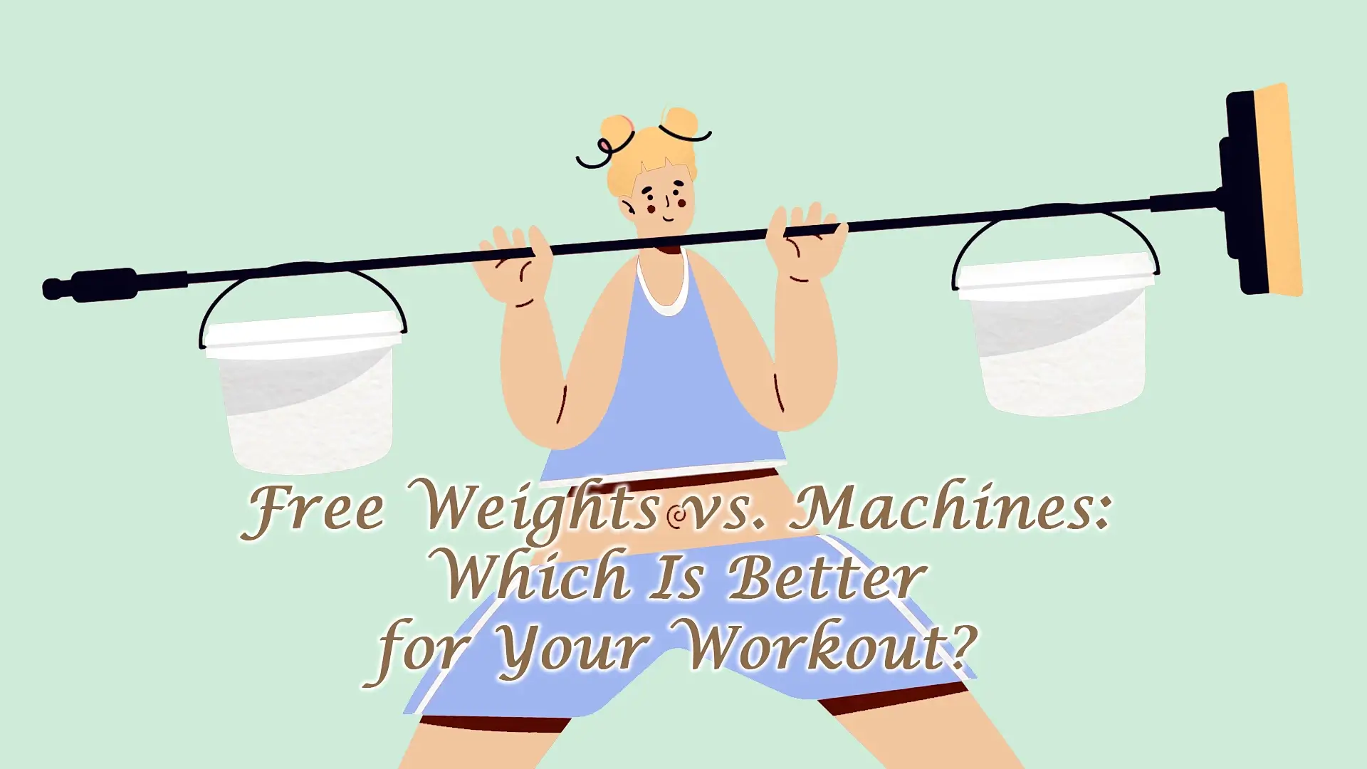 better to use free weights or machines