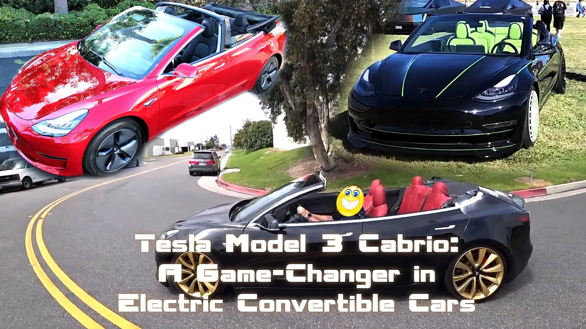 Tesla Model 3 Cabrio